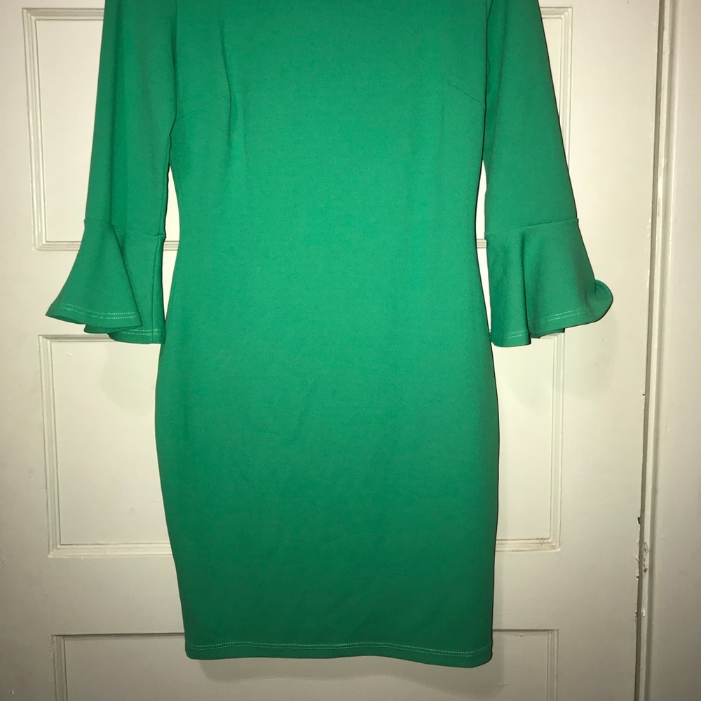 Green Interview Dress